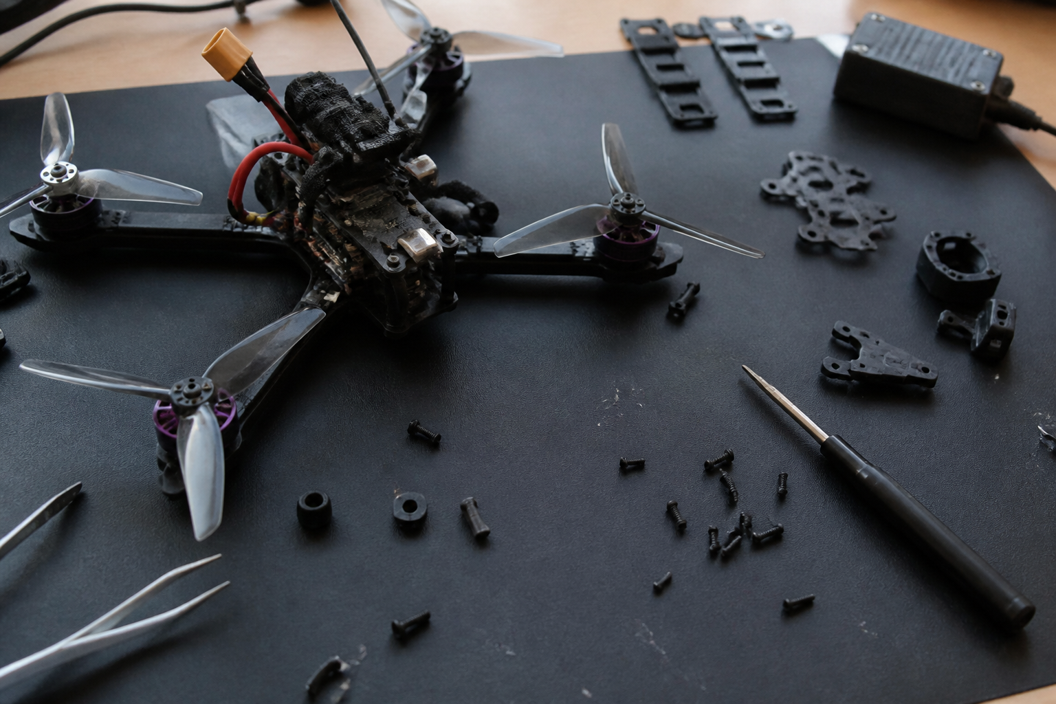 FPV drone onderhoud tuning